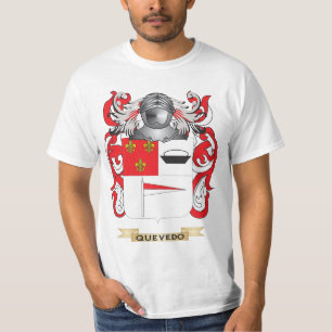 Camiseta Escudo de armas de Quevedo (escudo de la familia)
