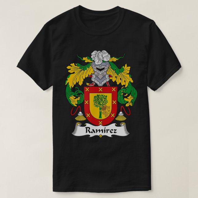 Camiseta Escudo de armas de Ramírez  (Diseño del anverso)