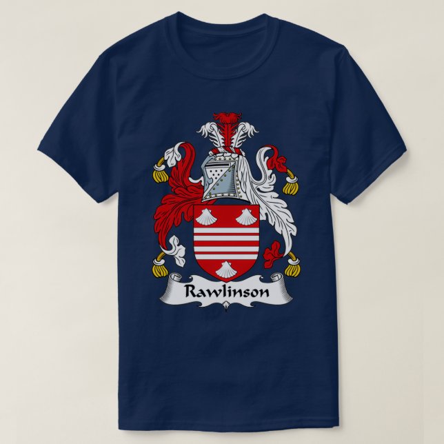Camiseta Escudo de armas de Rawlinson (Diseño del anverso)