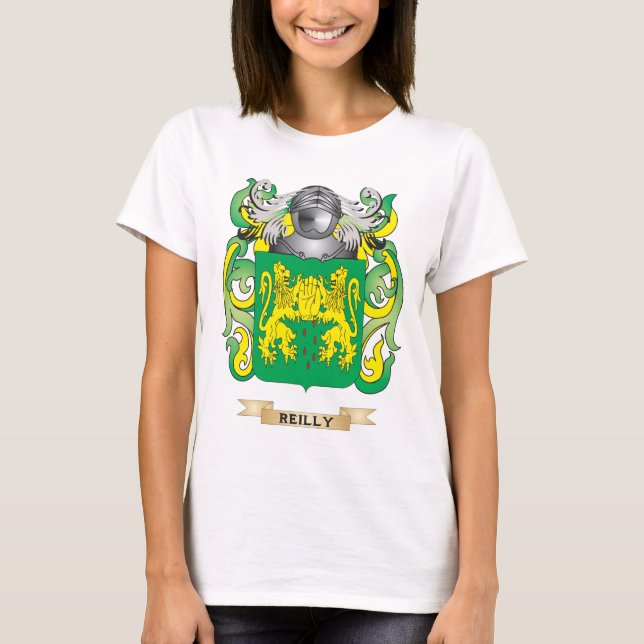 Camiseta Escudo de armas de Reilly (escudo de la familia) (Anverso)
