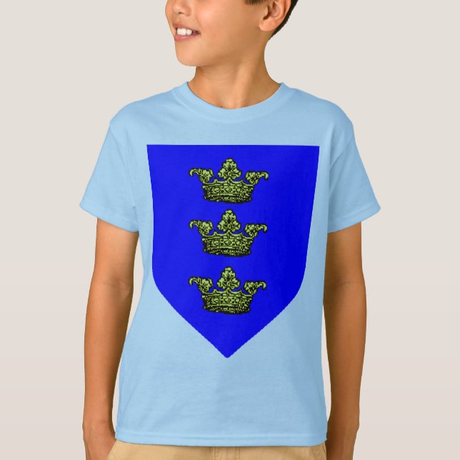 Camiseta Escudo de armas de rey Arturo (Anverso)