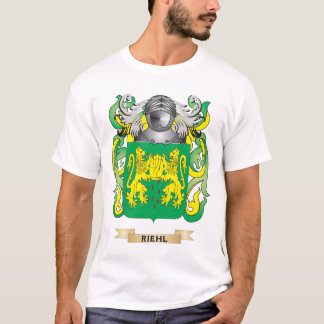 Camiseta Escudo de armas de Riehl (escudo de la familia)