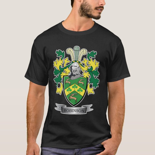 Camiseta Escudo de armas de Robinson (Anverso)