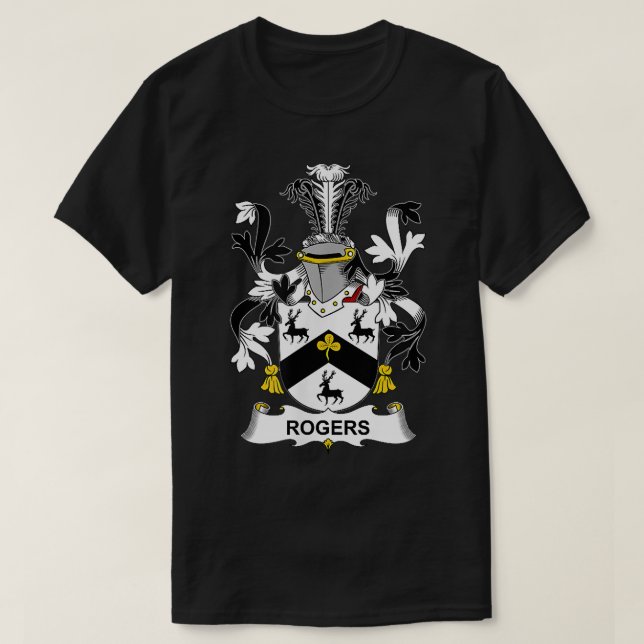Camiseta Escudo de armas de Rogers   (Diseño del anverso)
