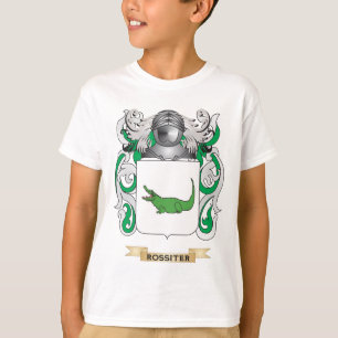 Camiseta Escudo de armas de Rossiter (escudo de la familia)