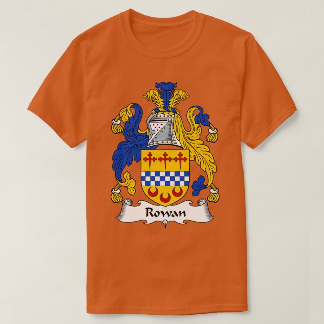 Camiseta Escudo de armas de Rowan (Diseño del anverso)