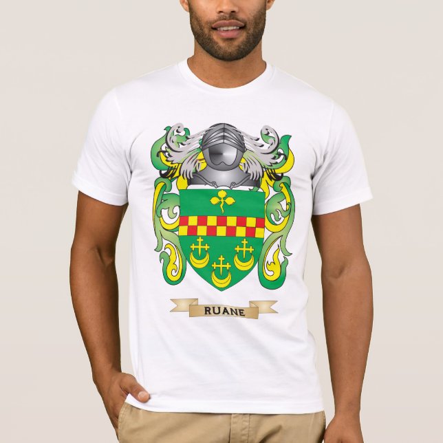 Camiseta Escudo de armas de Ruane (escudo de la familia) (Anverso)