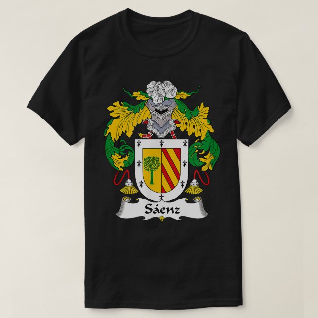 Camiseta Escudo de armas de Saenz  (Diseño del anverso)