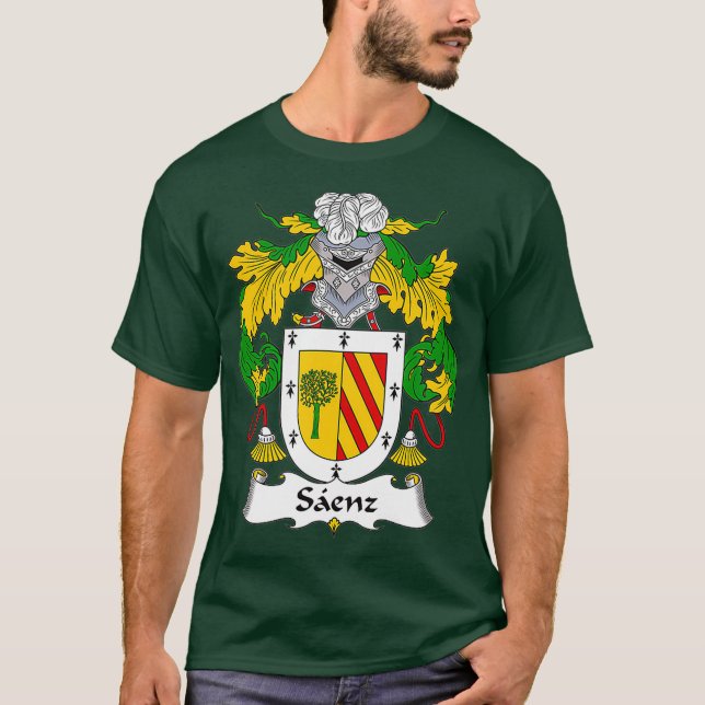 Camiseta Escudo de armas de Saenz (Anverso)