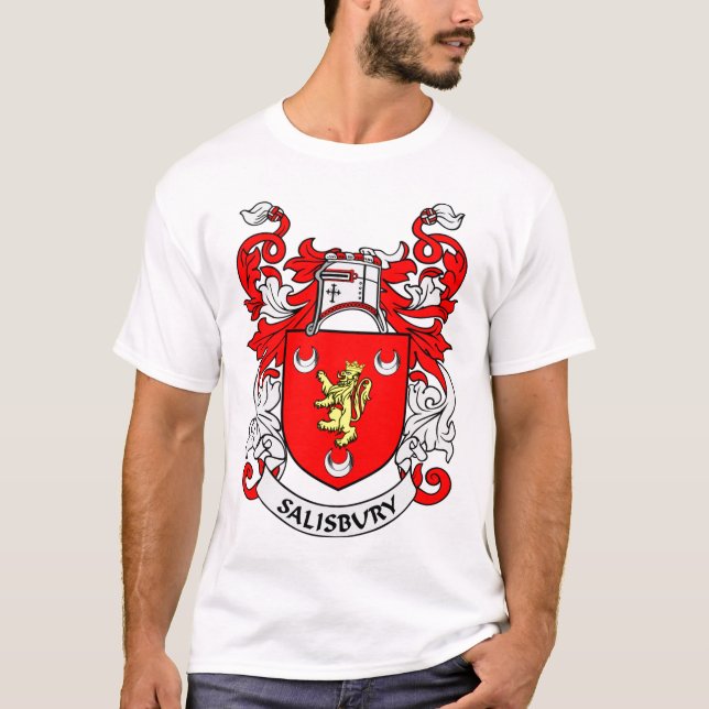 Camiseta Escudo de armas de SALISBURY (Anverso)