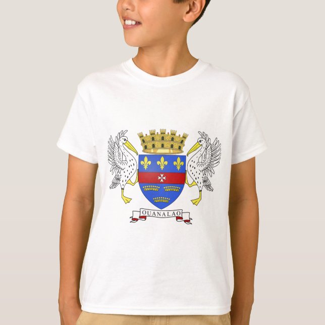 Camiseta Escudo de armas de San Bartolomé (Anverso)
