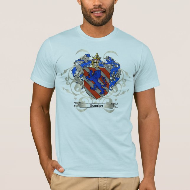 Camiseta Escudo de armas de Sánchez (de Asturias) (Anverso)