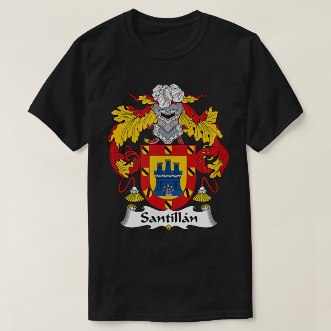 Camiseta Escudo de armas de Santillán  (Diseño del anverso)