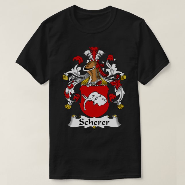 Camiseta Escudo de armas de Scherer (Diseño del anverso)