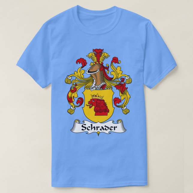 Camiseta Escudo de armas de Schrader (Diseño del anverso)