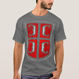Camiseta Escudo de armas de Serbia