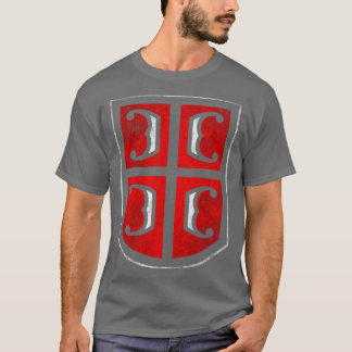 Camiseta Escudo de armas de Serbia