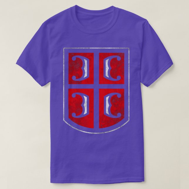 Camiseta Escudo de armas de Serbia (Diseño del anverso)