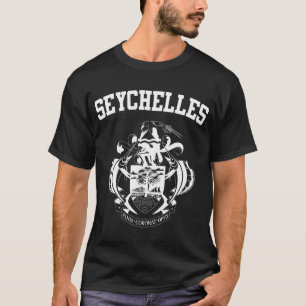 Camiseta Escudo de armas de Seychelles
