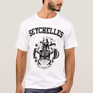 Camiseta Escudo de armas de Seychelles