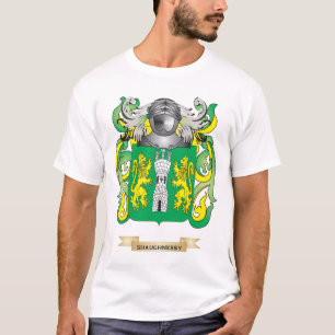 Camiseta Escudo de armas de Shaughnessy (escudo de la