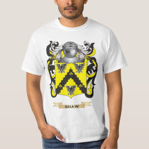 Camiseta Escudo de armas de Shaw (escudo de la familia)