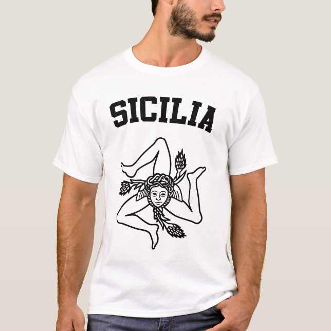Camiseta Escudo de armas de Sicilia (Anverso)