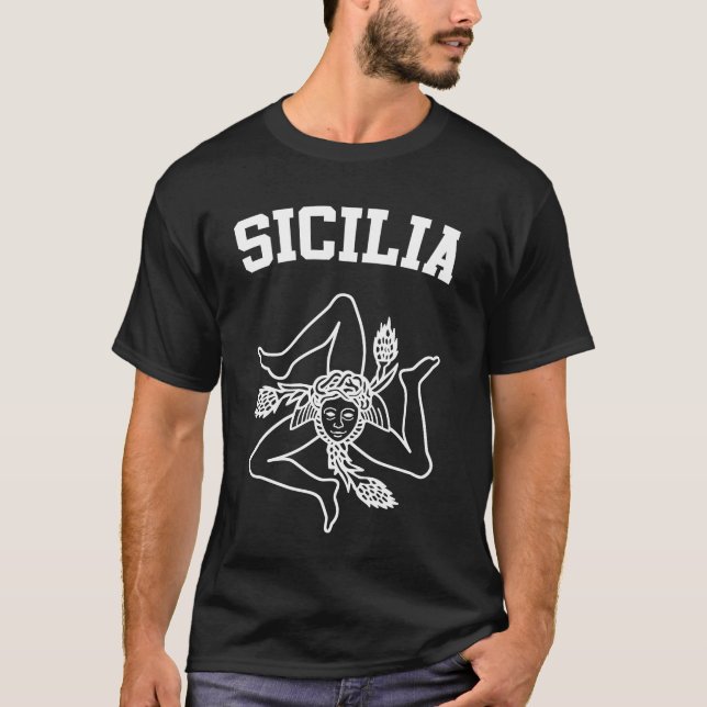 Camiseta Escudo de armas de Sicilia (Anverso)