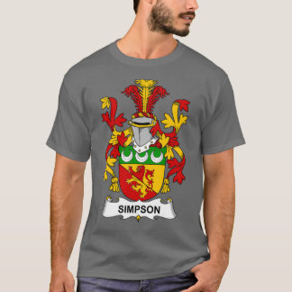 Camiseta Escudo de armas de Simpson