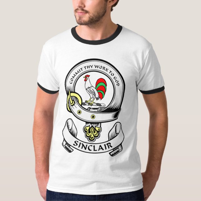 Camiseta Escudo de armas de SINCLAIR (Anverso)