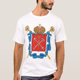 Camiseta Escudo de armas de St Petersburg