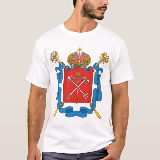 Camiseta Escudo de armas de St Petersburg