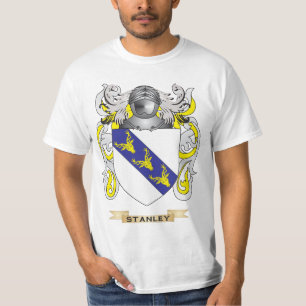 Camiseta Escudo de armas de Stanley (escudo de la familia)