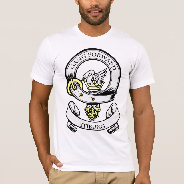 Camiseta Escudo de armas de STIRLING (Anverso)
