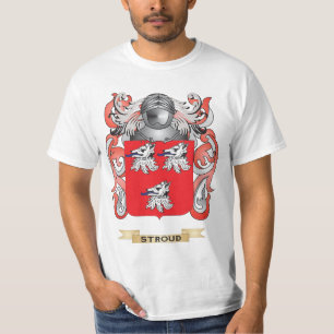 Camiseta Escudo de armas de Stroud (escudo de la familia)