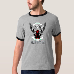 Camiseta Escudo de armas de Sudán