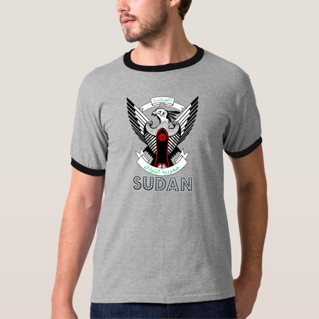 Camiseta Escudo de armas de Sudán (Anverso)