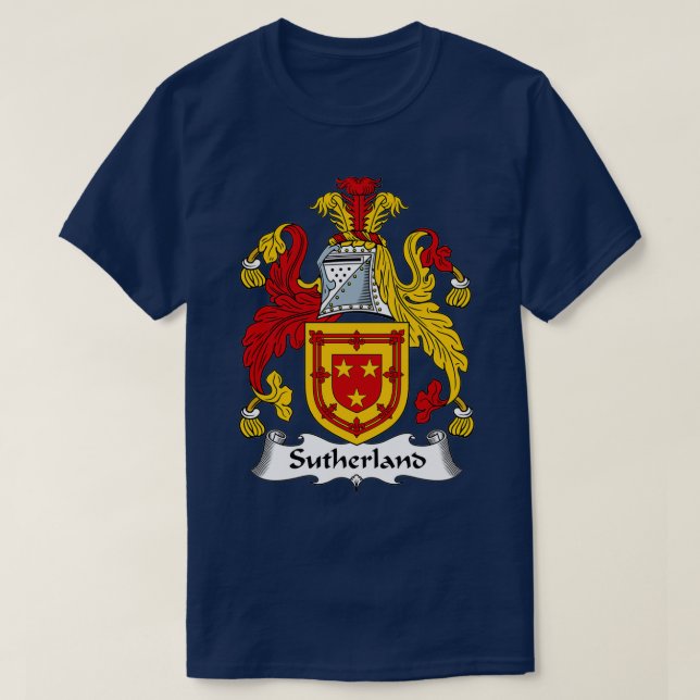 Camiseta Escudo de armas de Sutherland (Diseño del anverso)