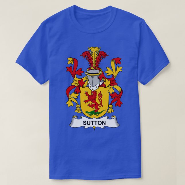 Camiseta Escudo de armas de Sutton 1 (Diseño del anverso)