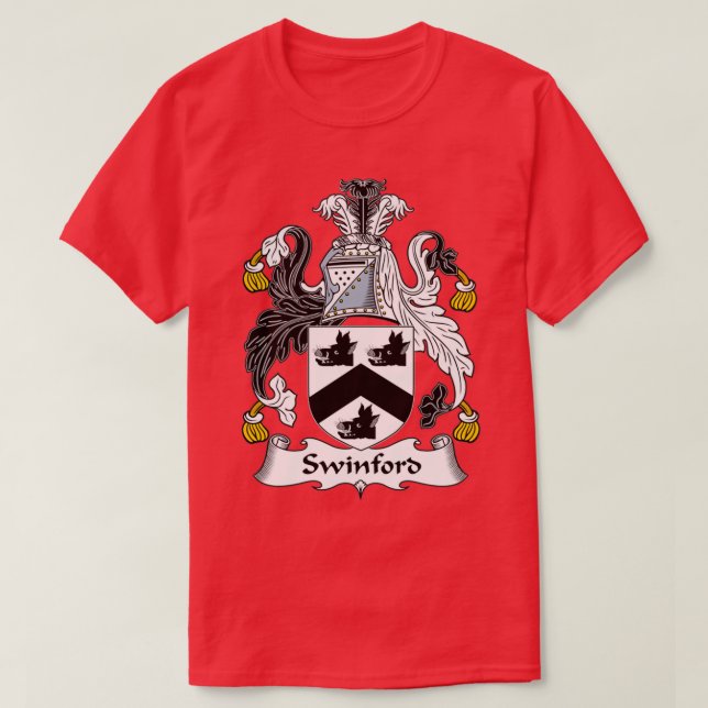 Camiseta Escudo de armas de Swinford (Diseño del anverso)