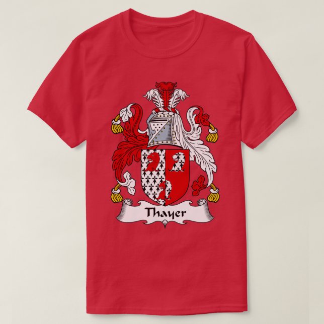 Camiseta Escudo de armas de Thayer (Diseño del anverso)