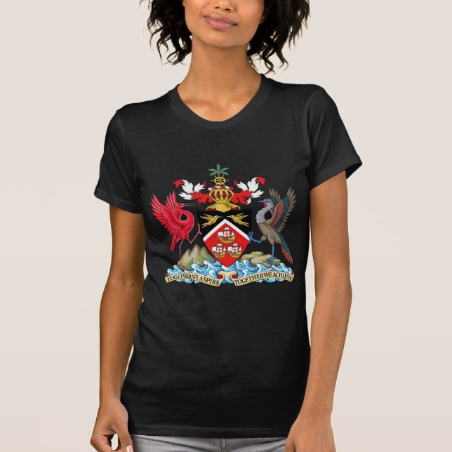 Camiseta Escudo de armas de Trinidad y Tabago (Anverso)