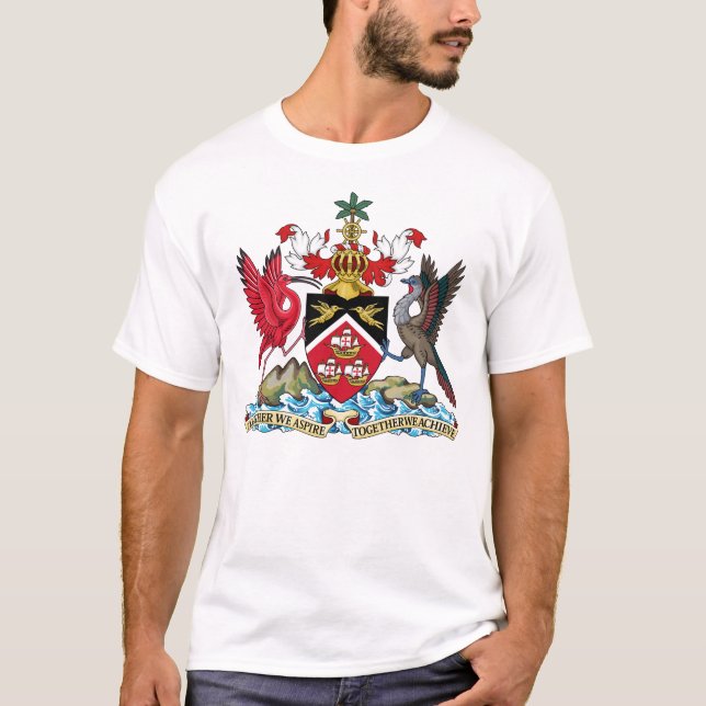 Camiseta Escudo de armas de Trinidad y Tobago (Anverso)