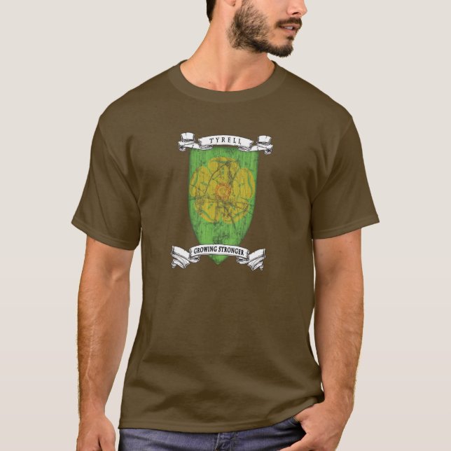 Camiseta Escudo de armas de Tyrell de la casa (Anverso)