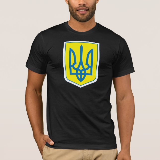 Camiseta Escudo de armas de Ucrania (Anverso)