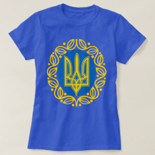 Camiseta Escudo de armas de Ucrania