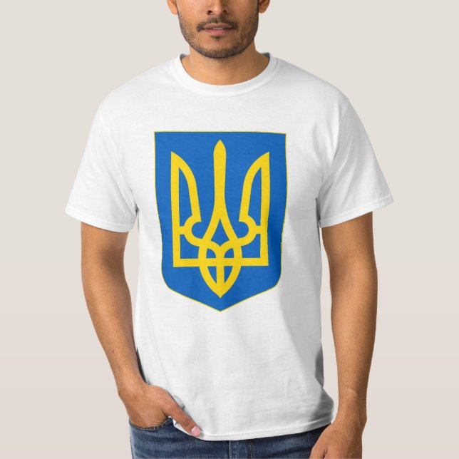 Camiseta Escudo de armas de Ucrania (Anverso)