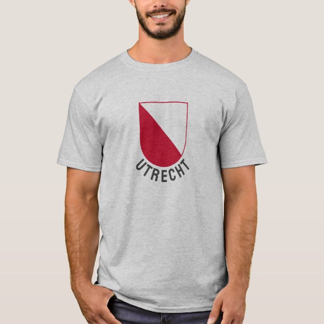 Camiseta Escudo de armas de Utrecht - Países Bajos (Anverso)