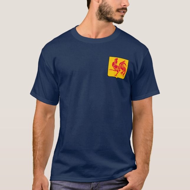 Camiseta Escudo de Armas de Valonia (Anverso)