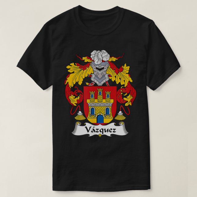 Camiseta Escudo de armas de Vázquez  (Diseño del anverso)